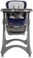 Дитячий стільчик для годування Lorelli APPETITO dark blue